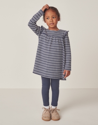 Organic Cotton Breton Tunic & Leggings Set (18mths–6yrs)