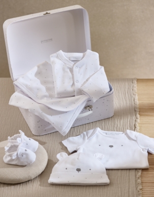 White company baby sales gift box