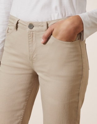 Organic-Cotton Brompton Boyfriend Jeans | Jeans | The White Company UK