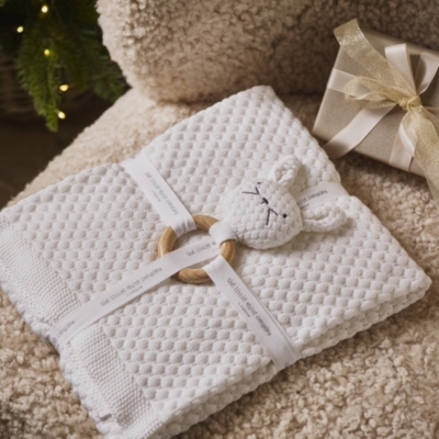 White company baby sales gift box