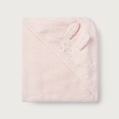 Organic Cotton Bunny Hooded Baby Towel