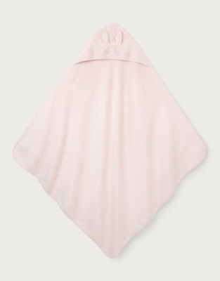 Organic Cotton Bunny Hooded Baby Towel