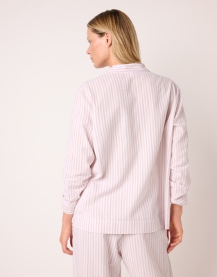 Organic Cotton Button Through Stripe Shirt