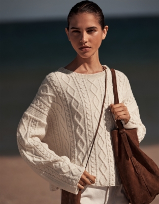 Organic Cotton Cable Jumper