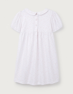 Organic Cotton Charlotte Floral Jersey Dress (0–18mths)