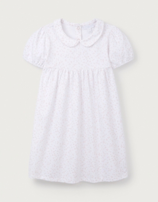 Organic Cotton Charlotte Floral Jersey Dress (0–18mths)