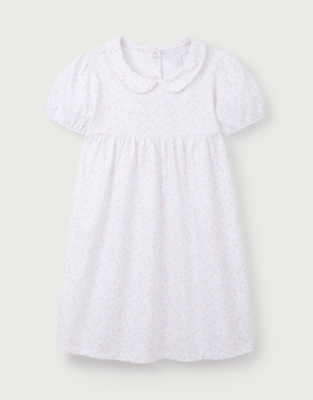 Organic Cotton Charlotte Floral Jersey Dress (0–18mths)