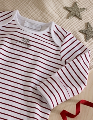 Organic Cotton Christmas Pudding Gift Set (0–6mths)