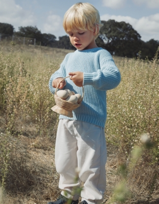 Organic Cotton Chunky Jumper (0–4yrs)