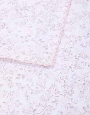 Organic Cotton Clementine Floral Muslins – Set of 2