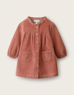 Organic Cotton Cord Dress (0–4yrs)