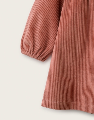 Organic Cotton Cord Dress (0–4yrs)