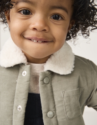 Organic Cotton Cord Jacket (0–4yrs)
