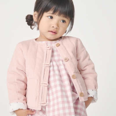 Organic Cotton Cord Jacket (0–4yrs)
