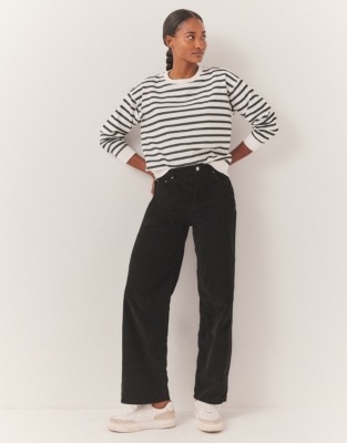 Organic Cotton Cord Kingston Wide Leg Trousers