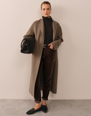 Organic Cotton Cord Tapered Brompton Trousers