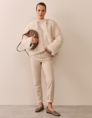 Organic Cotton Cord Tapered Brompton Trousers