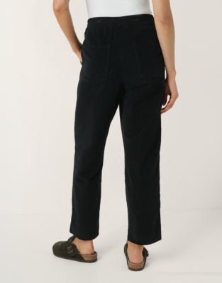 Organic Cotton Cord Tapered Utility Joggers
