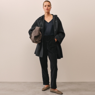 Organic Cotton Cord Tapered Utility Joggers