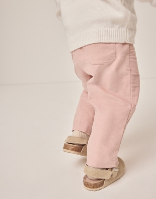Organic Cotton Cord Trousers (0–18mths)