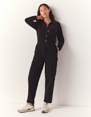 Ladies black cheap boiler suit