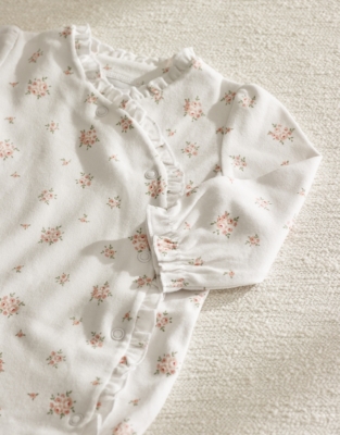 Organic Cotton Cosette Floral Welcome Baby Gift Set (0–6mths)