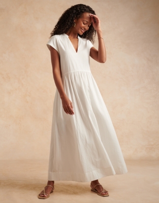 Organic Cotton Crepe Dress