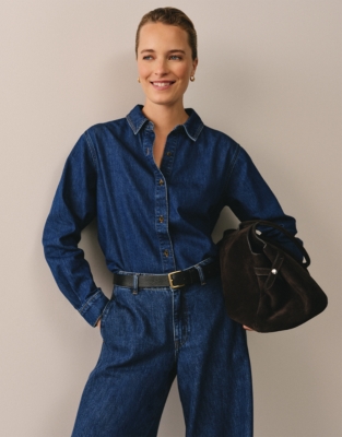 Organic Cotton Denim Shirt