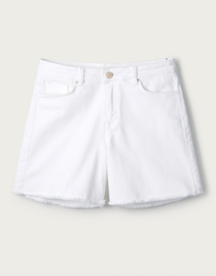 Organic-Cotton Denim Shorts | Clothing Sale | The White Company UK