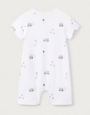 Organic Cotton Digger Shortie (0–24mths)