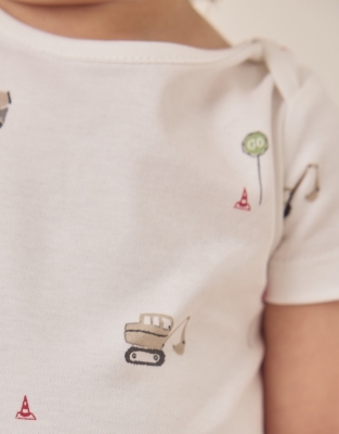 Organic Cotton Digger Shortie (0–24mths)