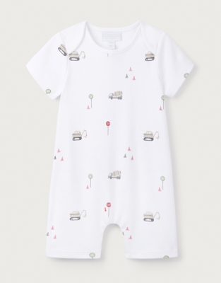 Organic Cotton Digger Shortie (0–24mths)
