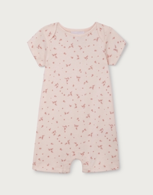 Organic Cotton Ditsy Floral Shortie (0–2yrs)