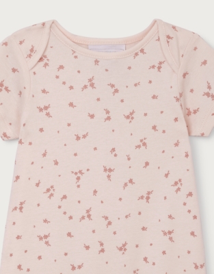 Organic Cotton Ditsy Floral Shortie (0–2yrs)