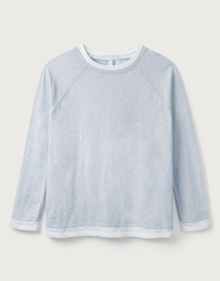 Organic-Cotton Double-Layer Top