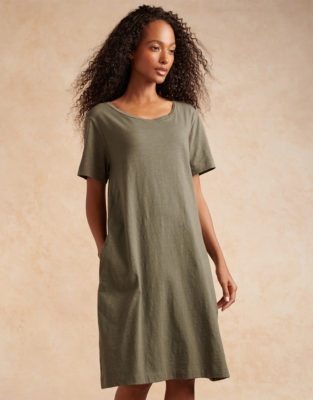 Cotton t shirt store dress uk