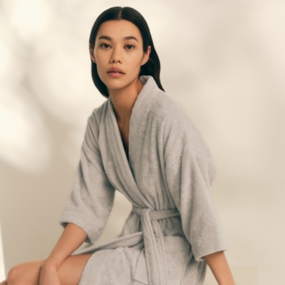 Organic Cotton Essential Short Robe