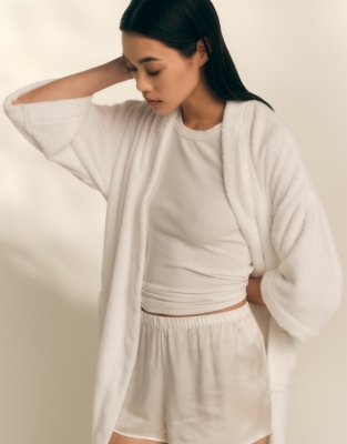 Organic Cotton Essential Short Robe