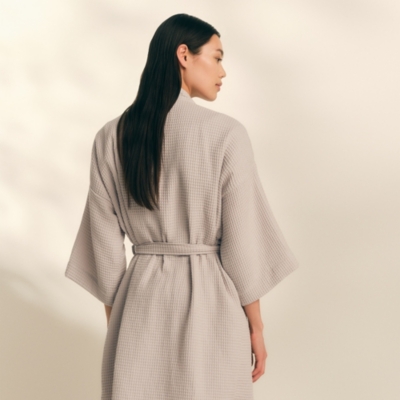 Organic Cotton Essential Waffle Robe