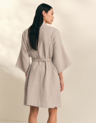 Organic Cotton Essential Waffle Robe