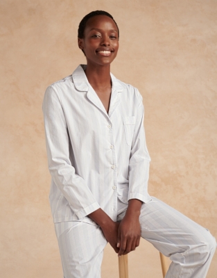 White company best sale silk pyjamas