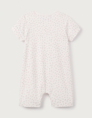 Organic Cotton Floral Shortie (0–9mths)