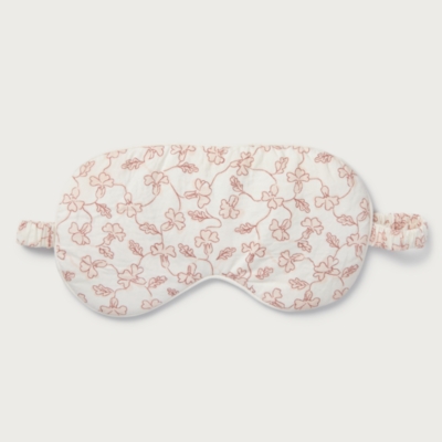 Organic Cotton Floral Sleep Eye Mask
