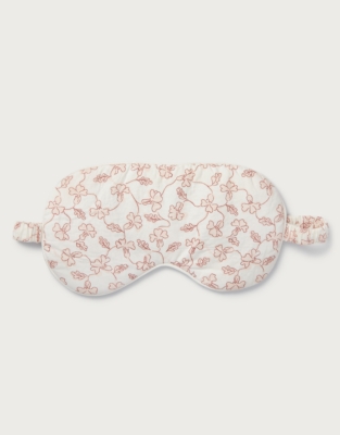 Organic Cotton Floral Sleep Eye Mask