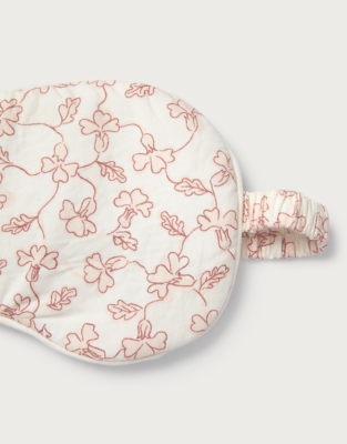 Organic Cotton Floral Sleep Eye Mask