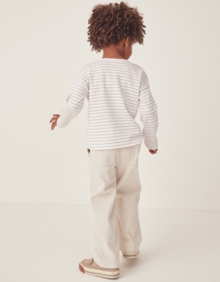 Organic Cotton Fox T-Shirt & Cord Pants Set (18mths–6yrs)