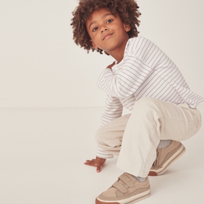 Organic Cotton Fox T-Shirt & Cord Trousers Set (18mths–6yrs)