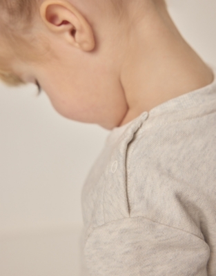 Organic Cotton Happy Sweatshirt (0–18mths)