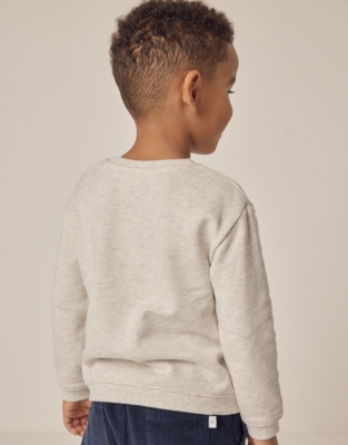 Organic Cotton Happy Sweatshirt (18mths–6yrs)