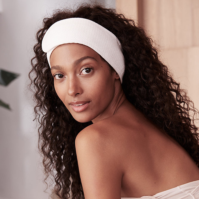 Organic-Cotton Headband | Towels & Bath Sheets | The White Company US